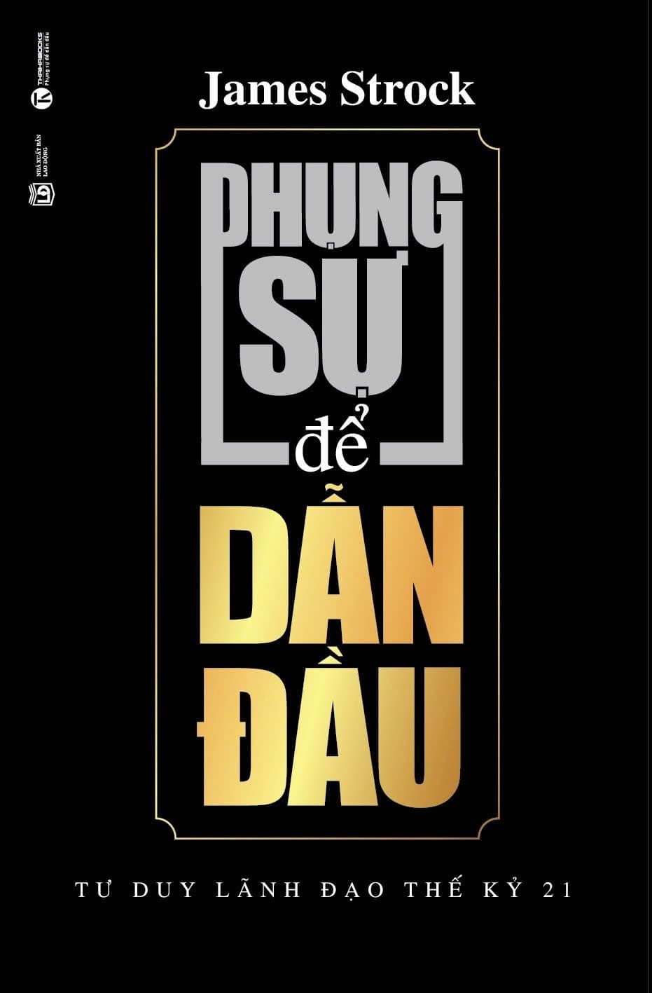 Bìa sách Phụng sự để dẫn đầu